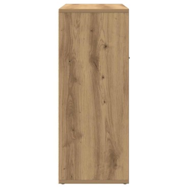 vidaXL Sideboard Artisan Oak 60x30x75cm Κατασκευασμένο ξύλο 1 τεμ.