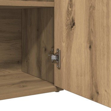 vidaXL Sideboard Artisan Oak 60x30x75cm Κατασκευασμένο ξύλο 1 τεμ.