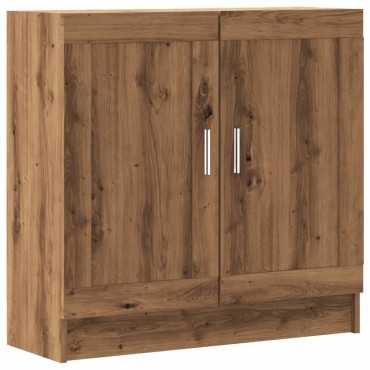 vidaXL Βιβλιοθήκη Artisan Δρυς 82,5x30,5x80cm Επεξεργασμένο Ξύλο 1 τεμ.