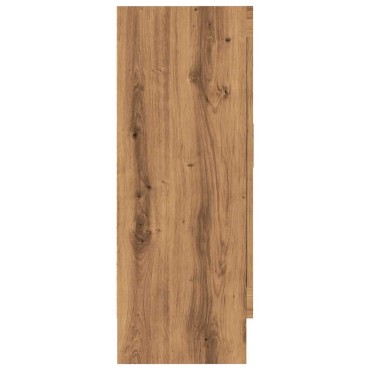 vidaXL Βιβλιοθήκη Artisan Δρυς 82,5x30,5x80cm Επεξεργασμένο Ξύλο 1 τεμ.