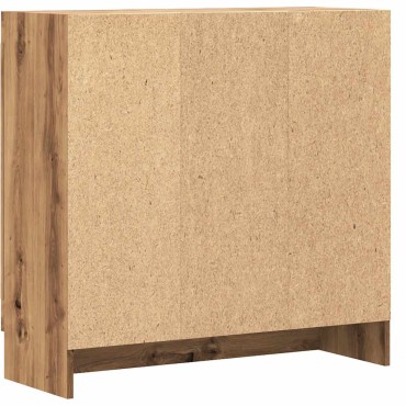 vidaXL Βιβλιοθήκη Artisan Δρυς 82,5x30,5x80cm Επεξεργασμένο Ξύλο 1 τεμ.