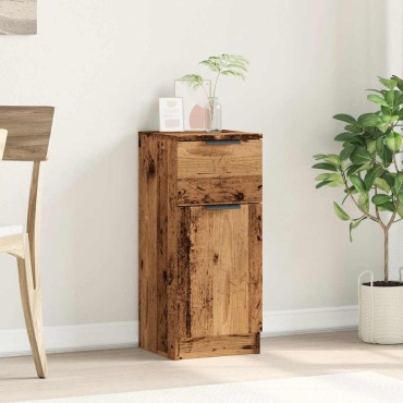 vidaXL Ντουλάπι Παλιό Ξύλο 30x30x70cm από Επεξεργασμένο Ξύλο 1 τεμ.