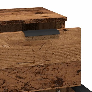 vidaXL Ντουλάπι Παλιό Ξύλο 30x30x70cm από Επεξεργασμένο Ξύλο 1 τεμ.