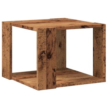vidaXL Τραπεζάκι σαλονιού Παλιό ξύλο 40x40x30cm Κατασκευασμένο ξύλο 1 τεμ.