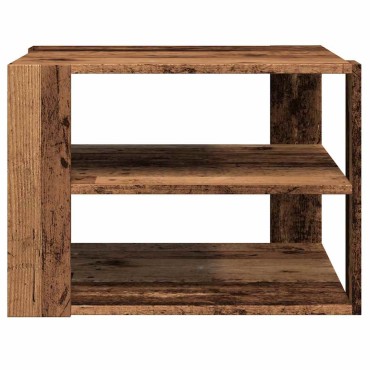 vidaXL Τραπεζάκι σαλονιού Παλιό ξύλο 58x58x40cm Κατασκευασμένο ξύλο 1 τεμ.