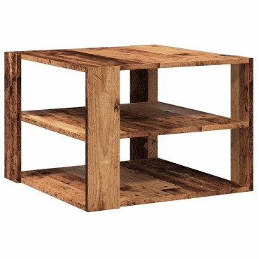 vidaXL Τραπεζάκι σαλονιού Παλιό ξύλο 58x58x40cm Κατασκευασμένο ξύλο 1 τεμ.
