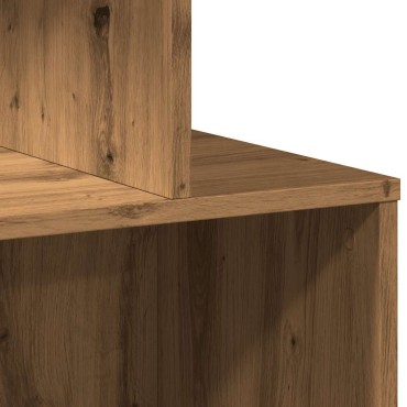vidaXL Κομοδίνο ντουλάπι Artisan Oak 35x35x55cm Κατασκευασμένο ξύλο 1 τεμ.