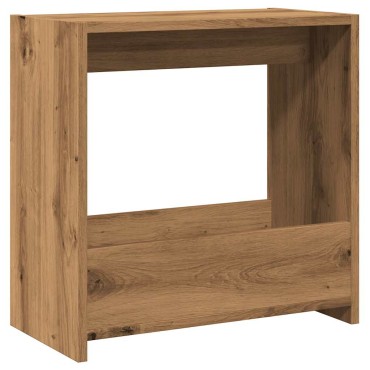 vidaXL Side Table Artisan Oak 50x26x50cm Κατασκευασμένο ξύλο