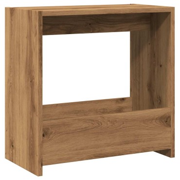 vidaXL Side Table Artisan Oak 50x26x50cm Κατασκευασμένο ξύλο