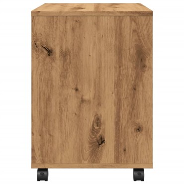 vidaXL Τροχήλατο ντουλάπι Artisan Oak 45x38x54cm Κατασκευασμένο ξύλο