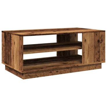 vidaXL Τραπεζάκι σαλονιού Παλιό ξύλο 102x55x43cm Κατασκευασμένο ξύλο 1 τεμ.