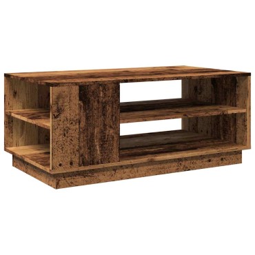 vidaXL Τραπεζάκι σαλονιού Παλιό ξύλο 102x55x43cm Κατασκευασμένο ξύλο 1 τεμ.