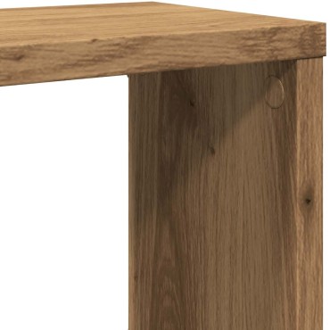 vidaXL Ράφια κύβων τοίχου 6 τεμ. Artisan Oak Κατασκευασμένο ξύλο