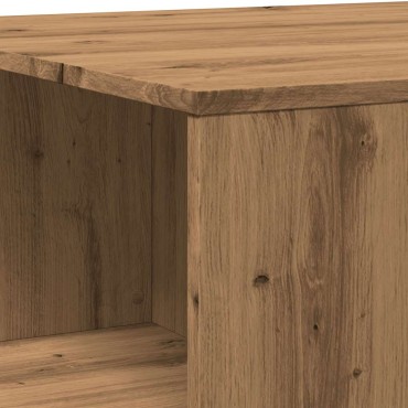 vidaXL Τραπεζάκι σαλονιού Artisan Oak 90x67x33cm Κατασκευασμένο ξύλο 1 τεμ.