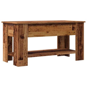 vidaXL Τραπεζάκι σαλονιού Παλιό ξύλο 101x49x52cm Κατασκευασμένο ξύλο 1 τεμ.