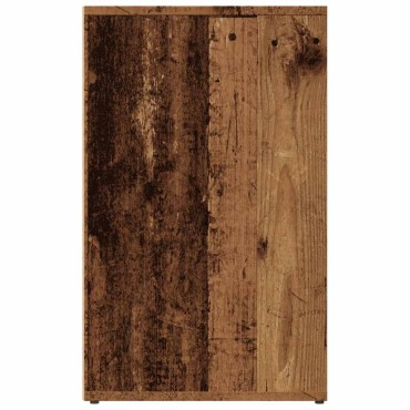 vidaXL Ντουλάπι ντύσιμο Παλιό ξύλο 80x40x65cm Κατασκευασμένο ξύλο 1 τεμ.