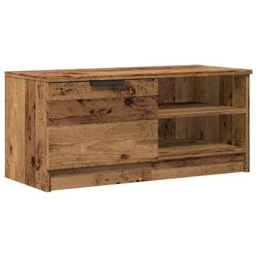ντουλάπι τηλεόρασης vidaXL Παλιό ξύλο 80x35x36,5cm Κατασκευασμένο ξύλο