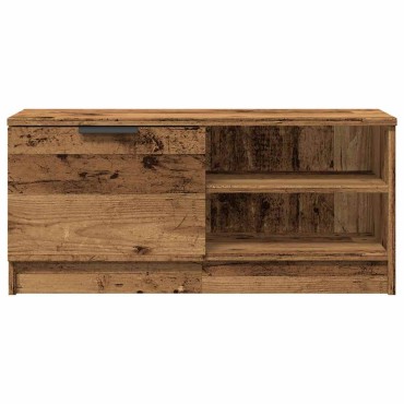 ντουλάπι τηλεόρασης vidaXL Παλιό ξύλο 80x35x36,5cm Κατασκευασμένο ξύλο