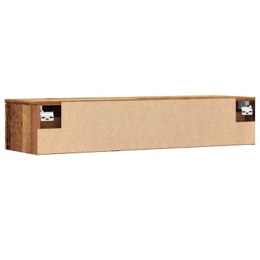ντουλάπι τοίχου vidaXL Παλιό ξύλο 102x30x20cm Κατασκευασμένο ξύλο 1 τεμ.