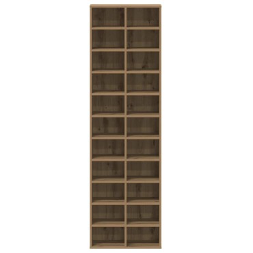 vidaXL Ντουλάπι παπουτσιών Artisan Oak 54x34x183cm Κατασκευασμένο ξύλο