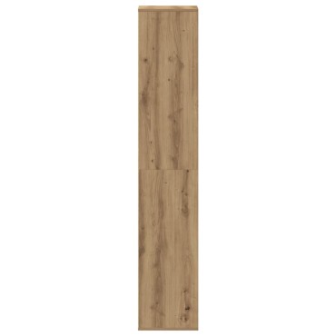 vidaXL Ντουλάπι παπουτσιών Artisan Oak 54x34x183cm Κατασκευασμένο ξύλο