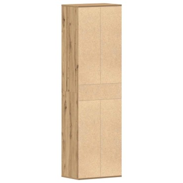 vidaXL Ντουλάπι παπουτσιών Artisan Oak 54x34x183cm Κατασκευασμένο ξύλο