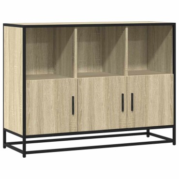 vidaXL Sideboard Sonoma Oak 100x35x76cm Κατασκευασμένο ξύλο 1 τεμ.