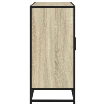 vidaXL Sideboard Sonoma Oak 94x35x76cm Κατασκευασμένο ξύλο 1 τεμ.