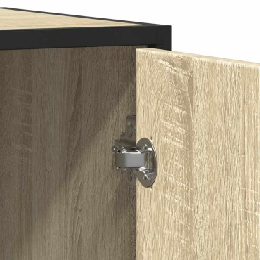 vidaXL Sideboard Sonoma Oak 94x35x76cm Κατασκευασμένο ξύλο 1 τεμ.
