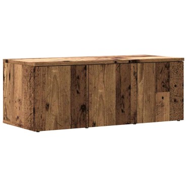 ντουλάπι τηλεόρασης vidaXL Παλιό ξύλο 80x34x30cm Κατασκευασμένο ξύλο