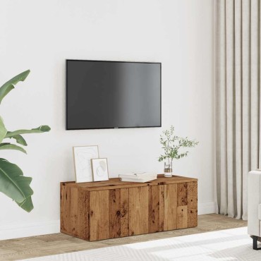 ντουλάπι τηλεόρασης vidaXL Παλιό ξύλο 80x34x30cm Κατασκευασμένο ξύλο