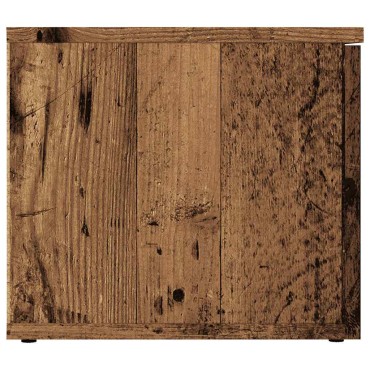 ντουλάπι τηλεόρασης vidaXL Παλιό ξύλο 80x34x30cm Κατασκευασμένο ξύλο
