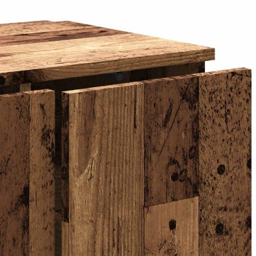 ντουλάπι τηλεόρασης vidaXL Παλιό ξύλο 80x34x30cm Κατασκευασμένο ξύλο