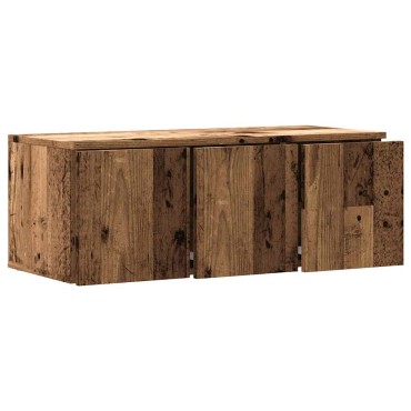 ντουλάπι τηλεόρασης vidaXL Παλιό ξύλο 80x34x30cm Κατασκευασμένο ξύλο