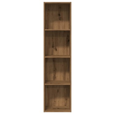 vidaXL Ντουλάπι βιβλίου/ΤV Ντουλάπι Artisan Oak 36x30x143cm 1 τεμ.