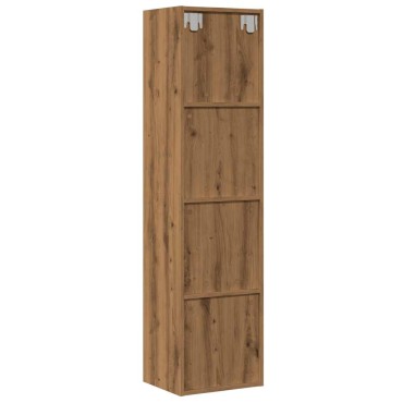 vidaXL Ντουλάπι βιβλίου/ΤV Ντουλάπι Artisan Oak 36x30x143cm 1 τεμ.