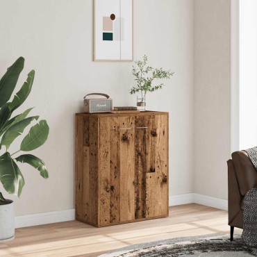 vidaXL Sideboard Παλιό ξύλο 60x30x75cm Ξύλο μηχανής 1 τεμ.