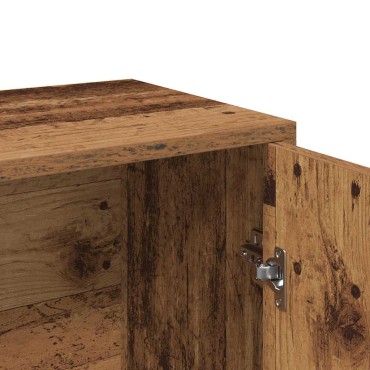 vidaXL Sideboard Παλιό ξύλο 60x30x75cm Ξύλο μηχανής 1 τεμ.
