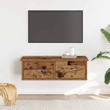 ντουλάπι τοίχου vidaXL Παλιό ξύλο 60x26x18,5cm Κατασκευασμένο ξύλο