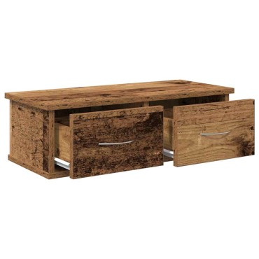 ντουλάπι τοίχου vidaXL Παλιό ξύλο 60x26x18,5cm Κατασκευασμένο ξύλο