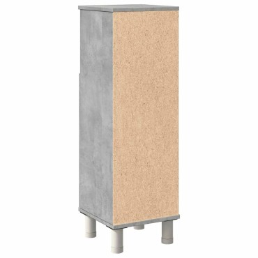 vidaXL Στήλη Μπάνιου Γκρι Σκυροδέματος 30x30x95cm Επεξεργασμένο Ξύλο 1 τεμ.