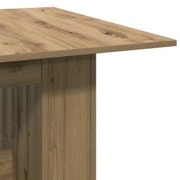 vidaXL Τραπεζαρία Artisan Oak 180x90x76cm Ξύλινη κατασκευή 1 τεμ.
