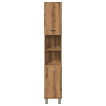 vidaXL Ντουλάπι μπάνιου Artisan Oak 30x30x179cm Κατασκευασμένο ξύλο