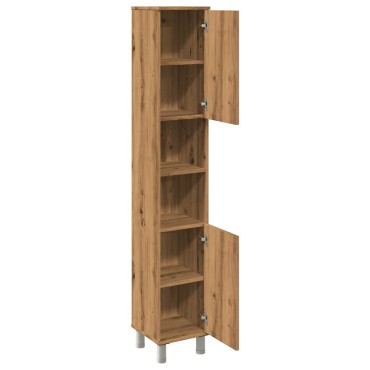 vidaXL Ντουλάπι μπάνιου Artisan Oak 30x30x179cm Κατασκευασμένο ξύλο