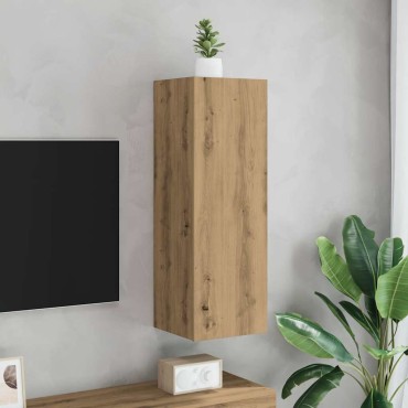 vidaXL Ντουλάπι τηλεόρασης Artisan Oak Κατασκευασμένο ξύλο 30,5x30x90cm