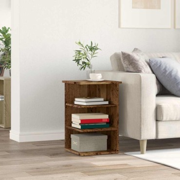 vidaXL Sideboard Παλιό ξύλο 35x35x55cm Ξύλο μηχανής 1 τεμ.