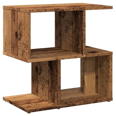 vidaXL Κομοδίνο παλιό ξύλο 50x30x51,5cm Κατασκευασμένο ξύλο 1 τεμ.