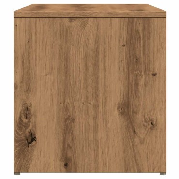 vidaXL Side Table Artisan Oak 59x36x38cm Κατασκευασμένο ξύλο