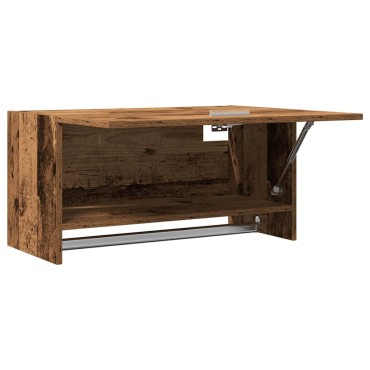 vidaXL Ντουλάπα παλαιού ξύλου 70x32,5x35cm Ξύλινο μηχανουργικό ξύλο 1 τεμ.