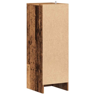 ντουλάπι παπουτσιών vidaXL Παλιό ξύλο 32x35x92cm Κατασκευασμένο ξύλο
